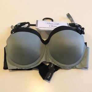 NWT strapless bra set